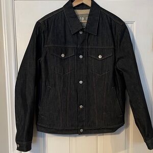 GAP 1969 Denim Sherpa Lined Dark Indigo Denim Jacket New W/O Tags